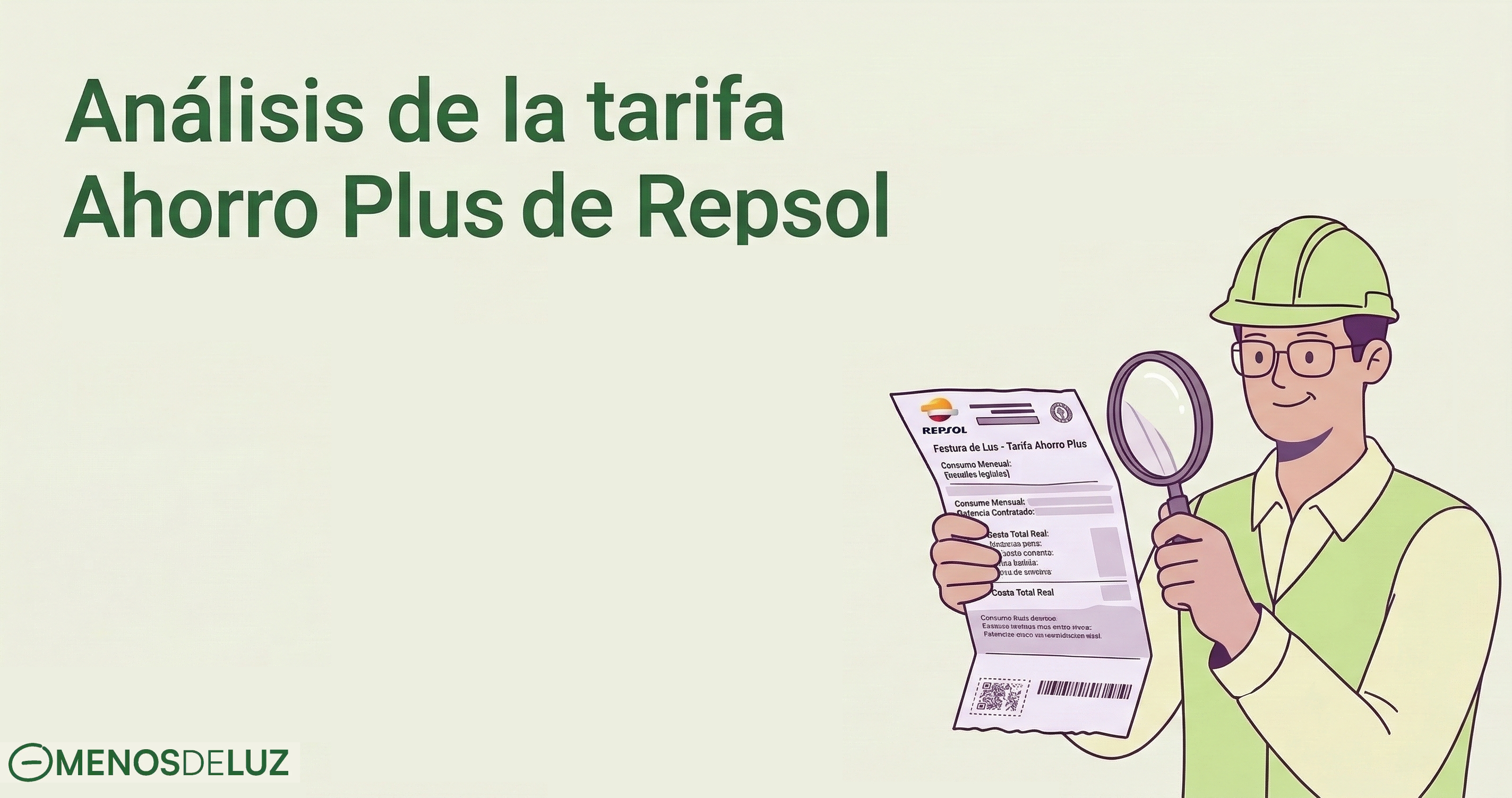 Análisis de la Tarifa Ahorro Plus de Repsol